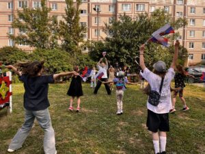 Подробнее о статье Развлекательная программа «О России с любовью» прошла в п. Мещерское м.о. Чехов