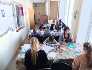 Подробнее о статье Открытки к Рождеству подготовили в ДК «Полет» М.О. Чехов