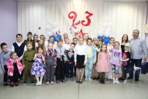 Подробнее о статье Концерт, посвящённый Дню защитника Отечества прошёл в ДК «Полёт» М.О. Чехов